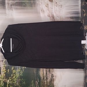 Maurices Womens beautiful black long sleeve cowl neck comfy winter sweater